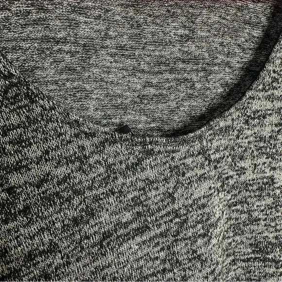 Kersh T-Shirt Cropped  Marled Black & White Size Small - Picture 13 of 16